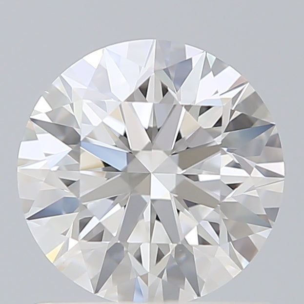 1.10 Carat Round Shaped, Ideal Cut, D Color, VVS2 Clarity, IGI Certified Lab Grown Diamond