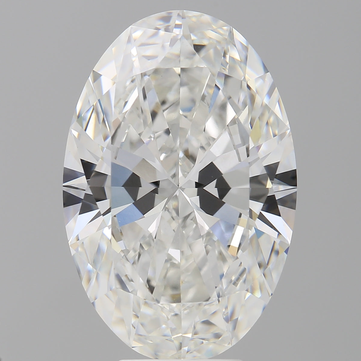 7.50 Carat Oval Shaped, Ideal Cut, E Color, VVS2 Clarity, IGI Certified Lab Grown Diamond
