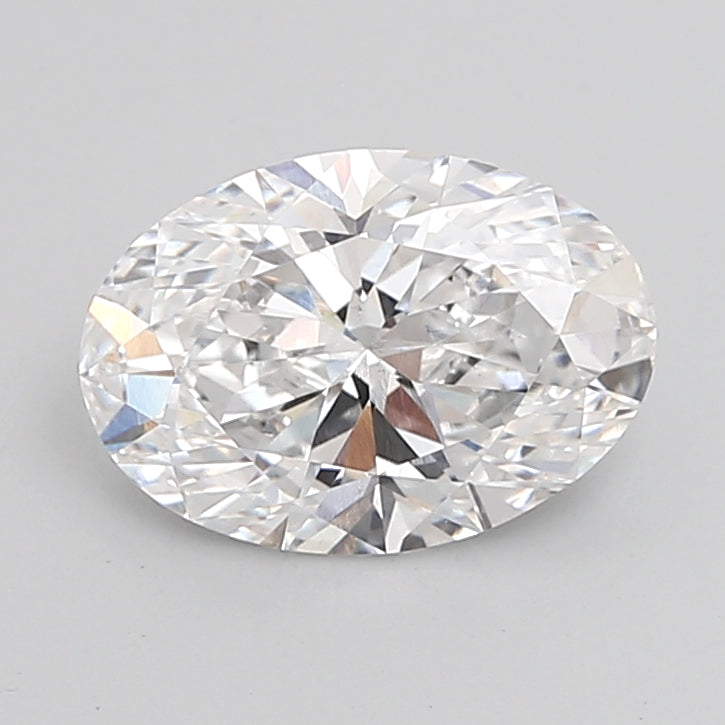 3.02 Carat Oval Shaped, Ideal Cut, D Color, VS2 Clarity, IGI Certified Lab Grown Diamond