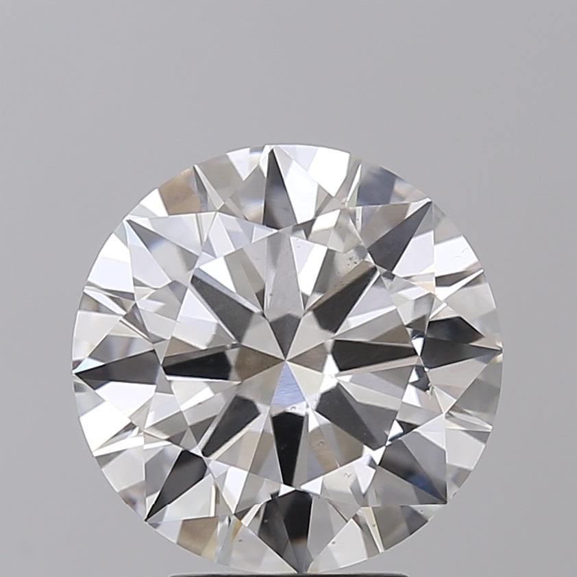 4.37 Carat Round Shaped, Excellent Cut, H Color, VS1 Clarity, IGI Certified Lab Grown Diamond