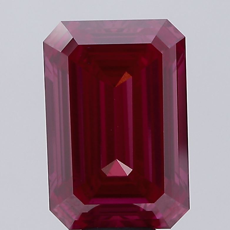 9.07 Carat Emerald Shaped, Ideal Cut, VS2 Clarity, IGI Certified Lab Grown Diamond
