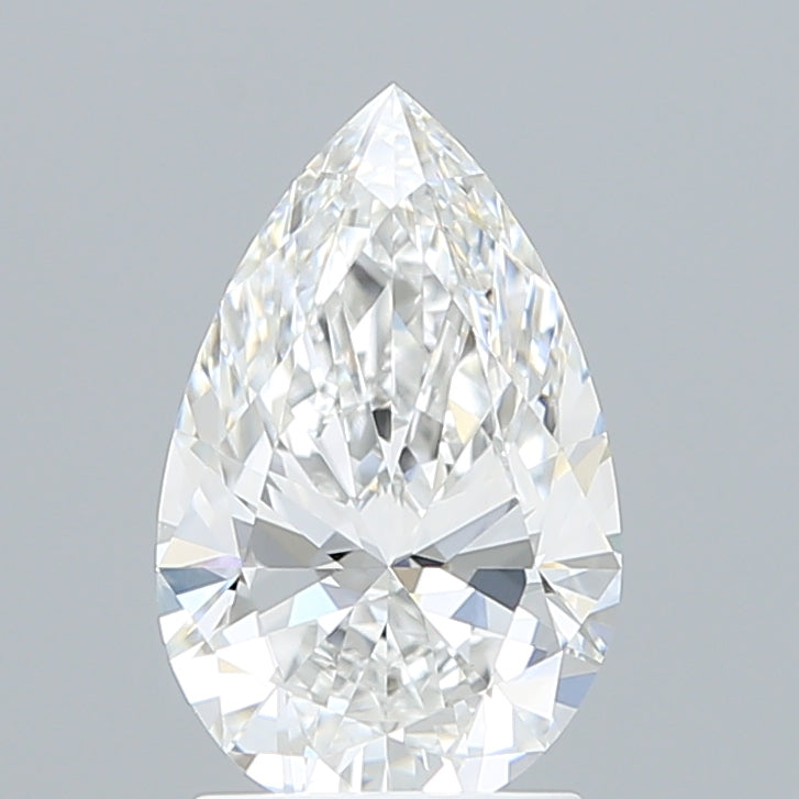 1.88 Carat Pear Shaped, Ideal Cut, E Color, VVS1 Clarity, IGI Certified Lab Grown Diamond