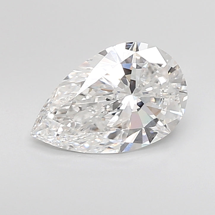 3.00 Carat Pear Shaped, Excellent Cut, E Color, VS1 Clarity, IGI Certified Lab Grown Diamond