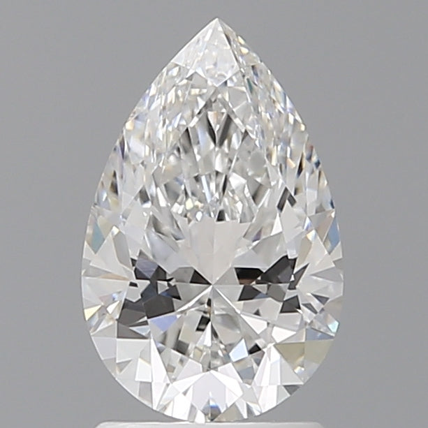 1.59 Carat Pear Shaped, Ideal Cut, E Color, VVS2 Clarity, IGI Certified Lab Grown Diamond