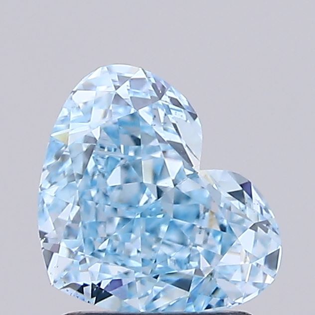 1.55 Carat Heart Shaped, Very Good Cut, VS1 Clarity, IGI Certified Lab Grown Diamond