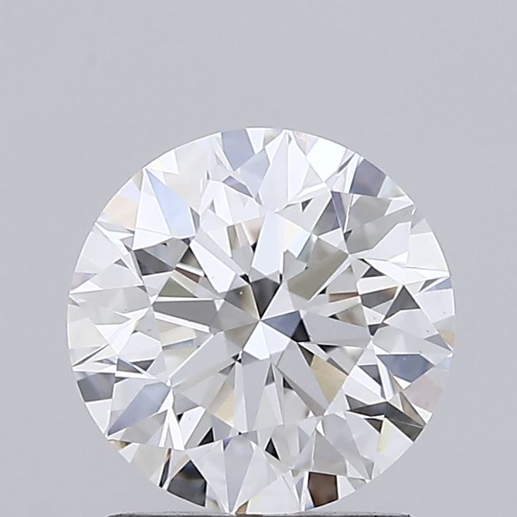 1.50 Carat Round Shaped, Ideal Cut, F Color, VVS2 Clarity, IGI Certified Lab Grown Diamond