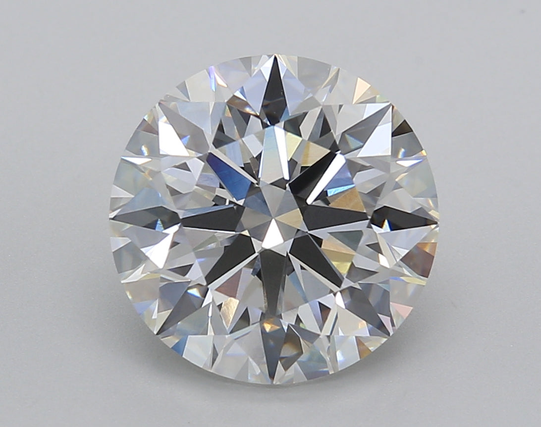 4.51 Carat Round Shaped, Ideal Cut, E Color, VVS2 Clarity, IGI Certified Lab Grown Diamond