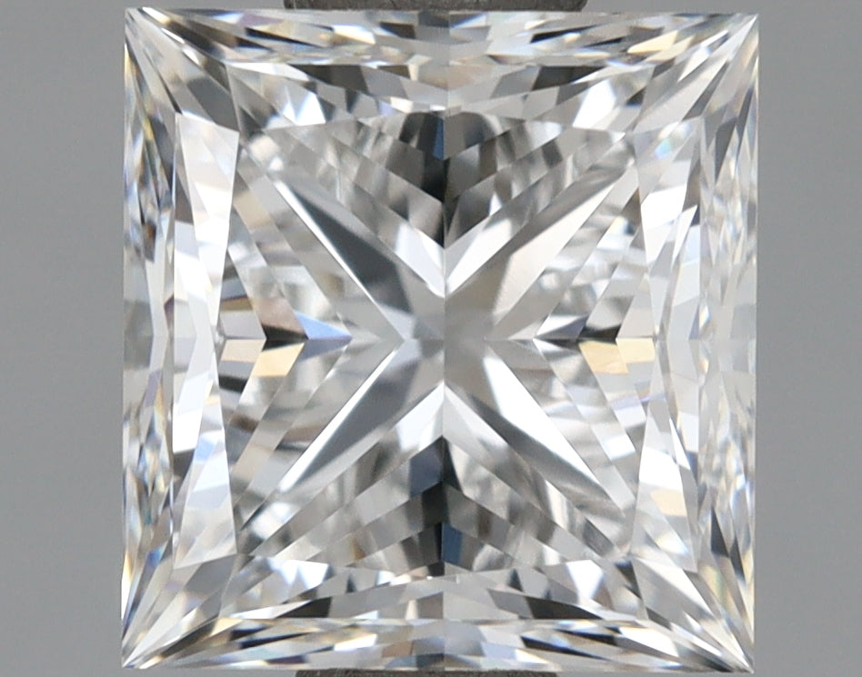 2.06 Carat Princess Shaped, Very Good Cut, E Color, VVS1 Clarity, IGI Certified Lab Grown Diamond