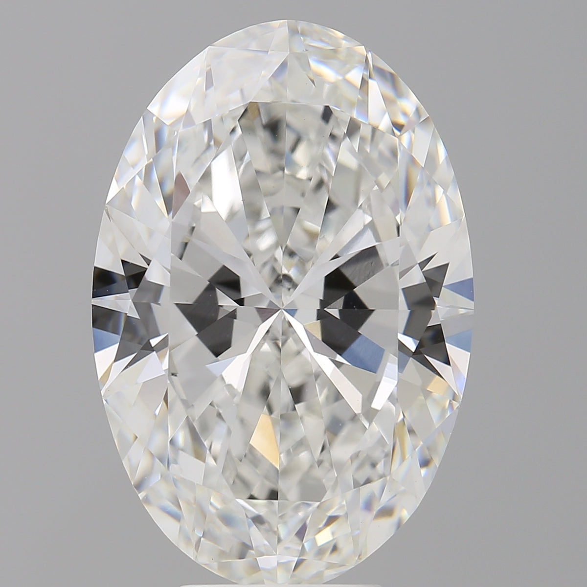 8.03 Carat Oval Shaped, Ideal Cut, F Color, VVS2 Clarity, IGI Certified Lab Grown Diamond