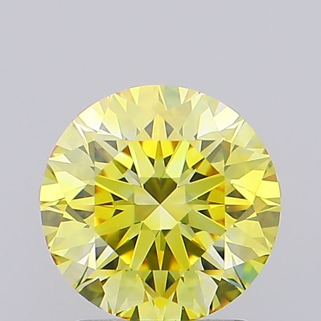 1.05 Carat Round Shaped, Ideal Cut, VVS2 Clarity, IGI Certified Lab Grown Diamond