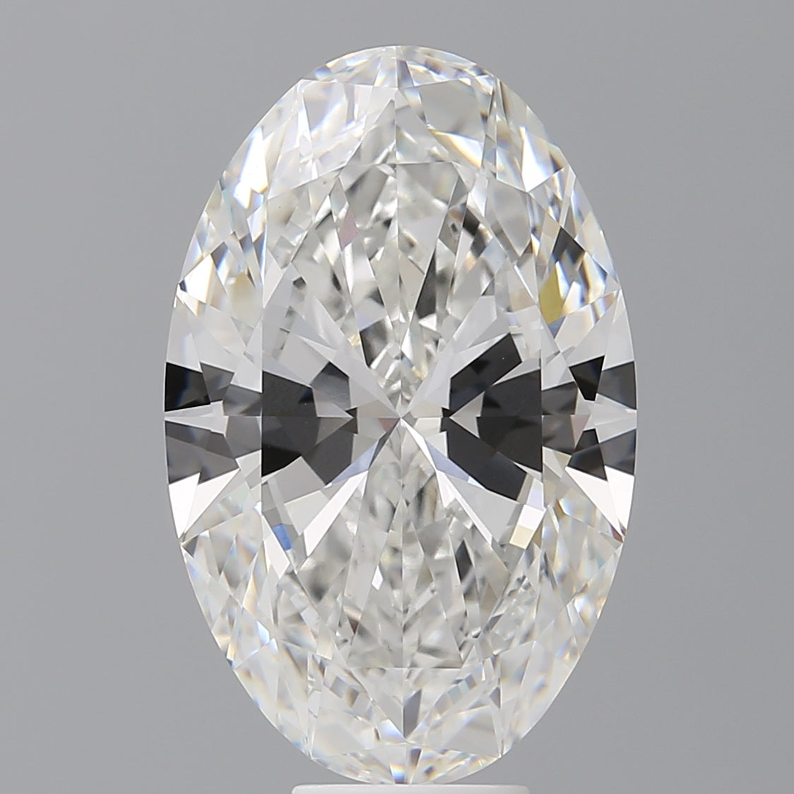 10.09 Carat Oval Shaped, Ideal Cut, F Color, VVS2 Clarity, IGI Certified Lab Grown Diamond