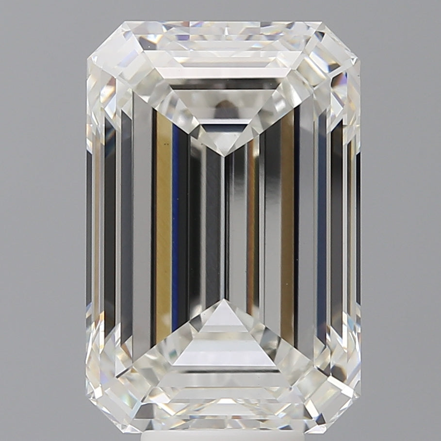 10.08 Carat Emerald Shaped, Ideal Cut, G Color, VS1 Clarity, IGI Certified Lab Grown Diamond