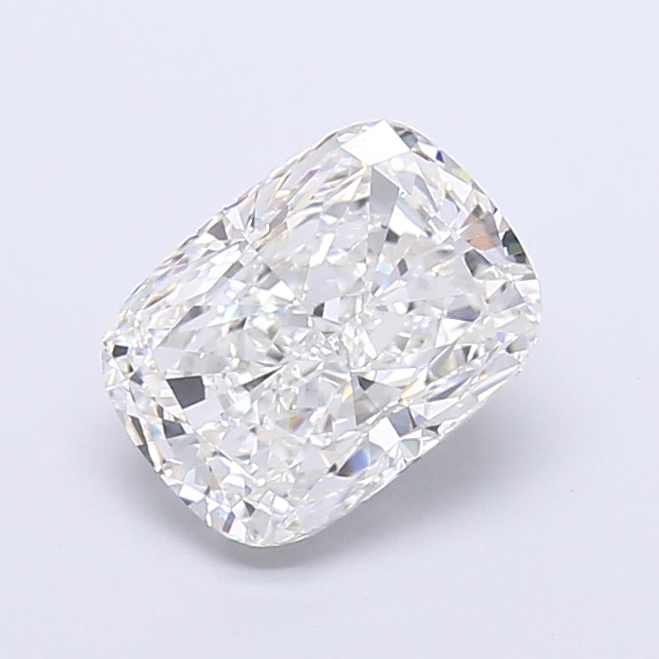 4.08 Carat Cushion Shaped, Very Good Cut, F Color, VVS2 Clarity, IGI Certified Lab Grown Diamond