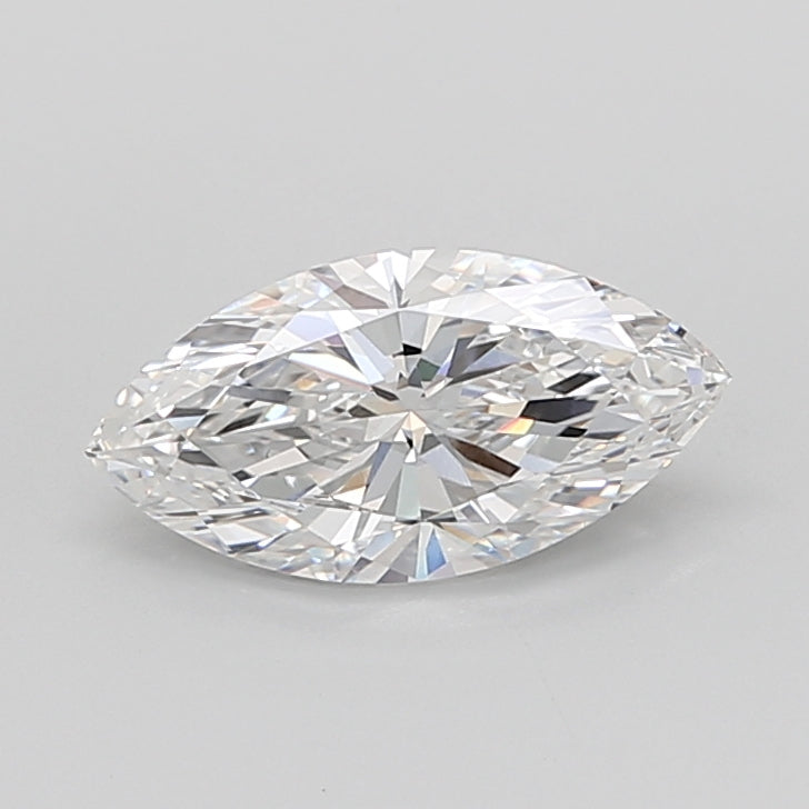 2.54 Carat Marquise Shaped, Ideal Cut, E Color, VVS2 Clarity, IGI Certified Lab Grown Diamond
