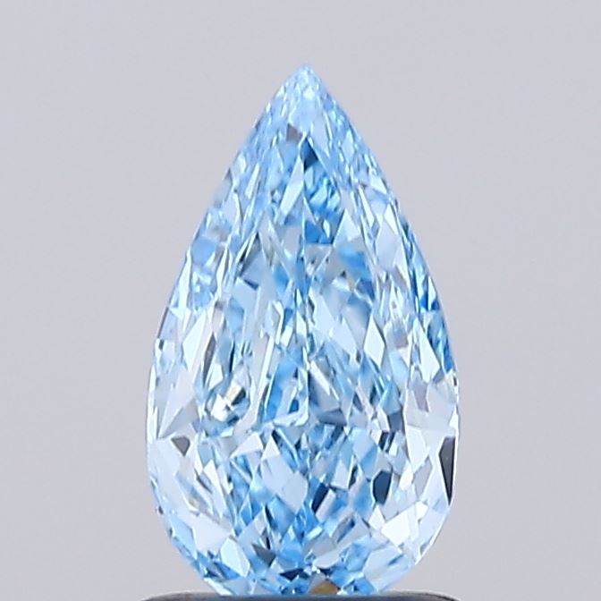 0.92 Carat Pear Shaped, Excellent Cut, VVS2 Clarity, IGI Certified Lab Grown Diamond