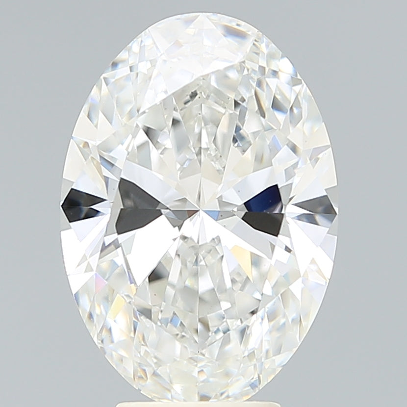 5.35 Carat Oval Shaped, Ideal Cut, F Color, VS1 Clarity, IGI Certified Lab Grown Diamond