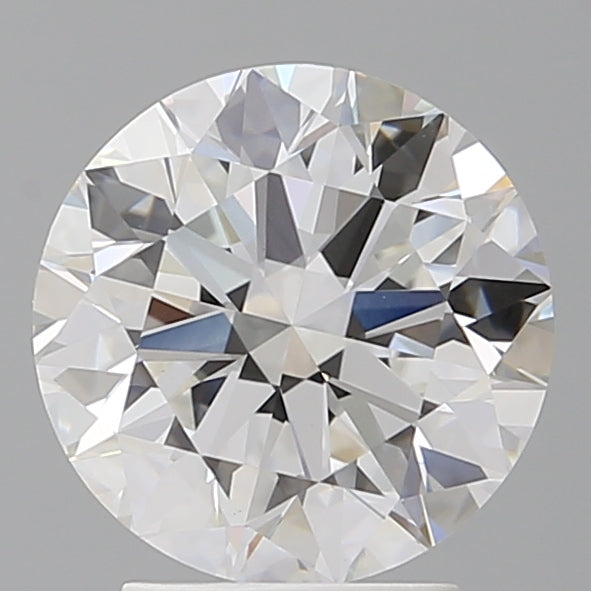 3.06 Carat Round Shaped, Excellent Cut, E Color, VVS2 Clarity, IGI Certified Lab Grown Diamond