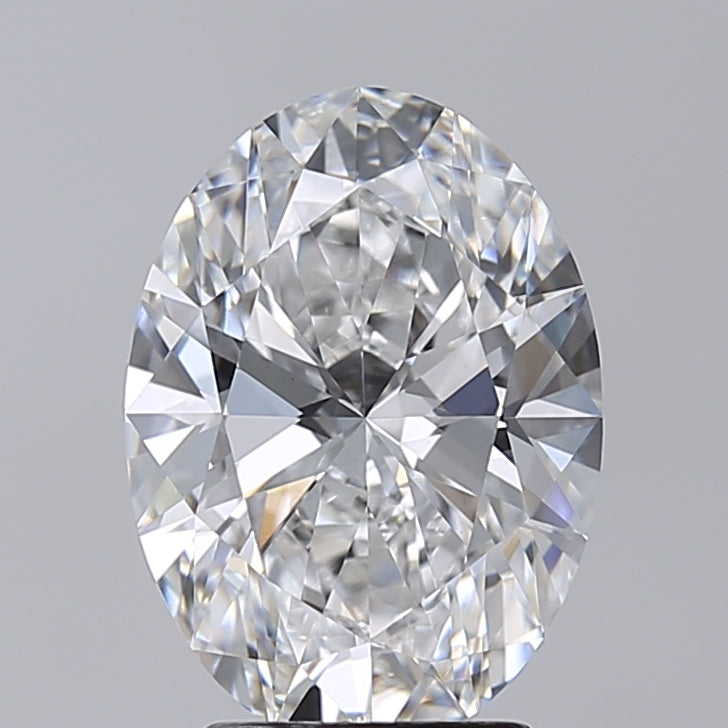 3.26 Carat Oval Shaped, Excellent Cut, E Color, VVS2 Clarity, IGI Certified Lab Grown Diamond
