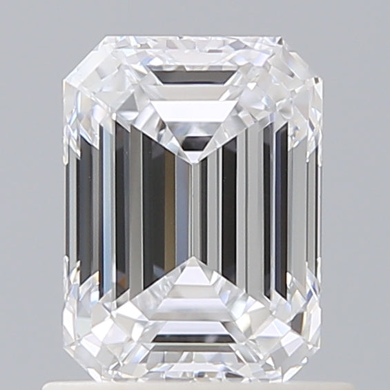 1.08 Carat Emerald Shaped, Ideal Cut, D Color, VS1 Clarity, IGI Certified Lab Grown Diamond