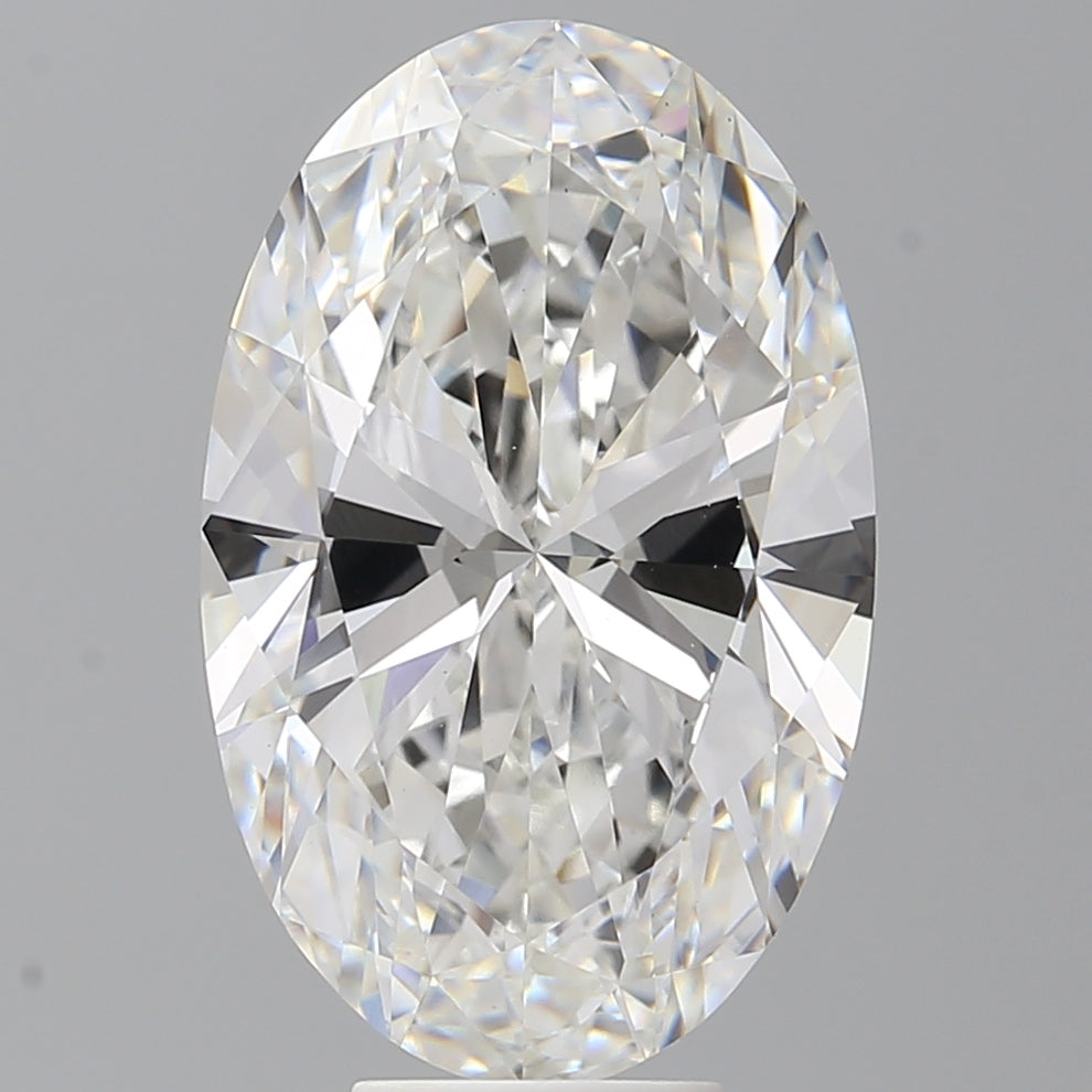 7.51 Carat Oval Shaped, Excellent Cut, E Color, VVS2 Clarity, IGI Certified Lab Grown Diamond