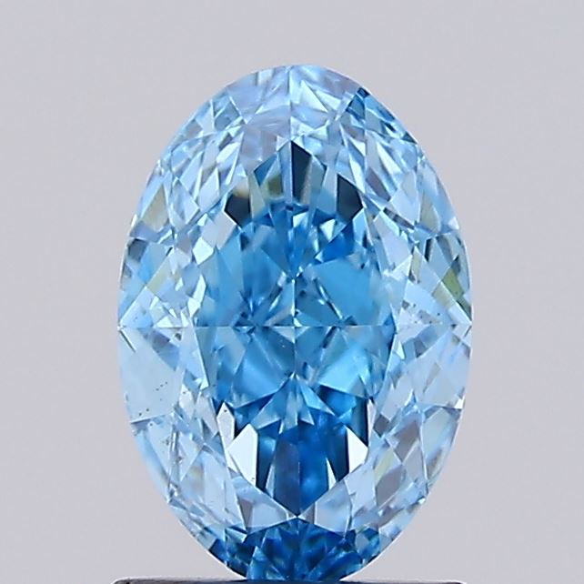 1.63 Carat Oval Shaped, Excellent Cut, VS2 Clarity, IGI Certified Lab Grown Diamond