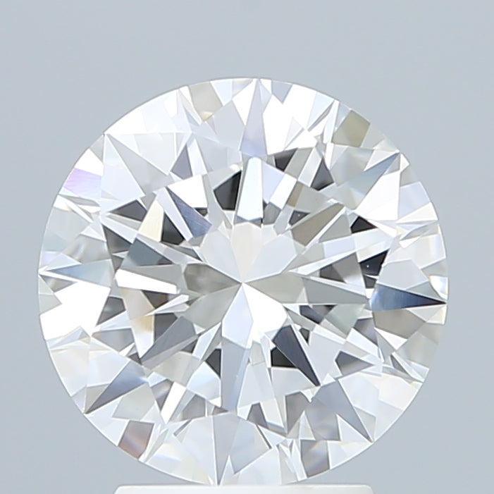 3.10 Carat Round Shaped, Excellent Cut, E Color, VVS2 Clarity, IGI Certified Lab Grown Diamond