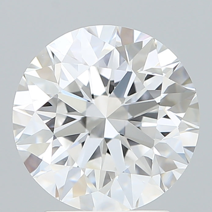 2.68 Carat Round Shaped, Excellent Cut, D Color, VVS2 Clarity, IGI Certified Lab Grown Diamond