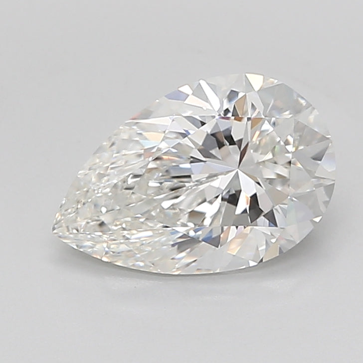 2.08 Carat Pear Shaped, Excellent Cut, F Color, VVS1 Clarity, IGI Certified Lab Grown Diamond