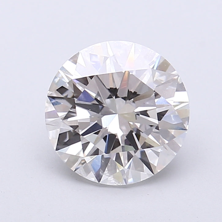 2.01 Carat Round Shaped, Ideal Cut, E Color, VVS2 Clarity, IGI Certified Lab Grown Diamond