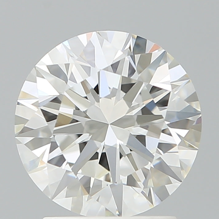 2.19 Carat Round Shaped, Excellent Cut, F Color, VVS2 Clarity, IGI Certified Lab Grown Diamond