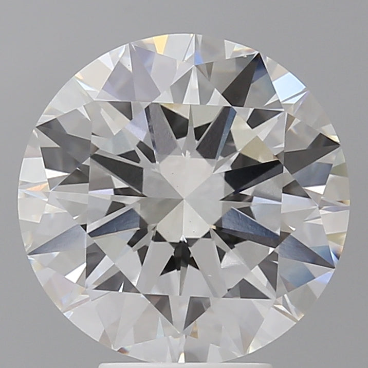 5.51 Carat Round Shaped, Excellent Cut, E Color, VS1 Clarity, IGI Certified Lab Grown Diamond