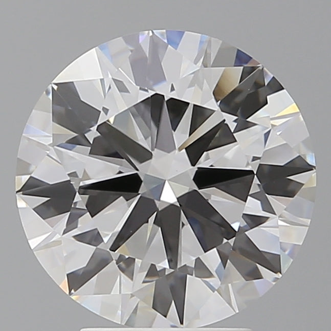 4.03 Carat Round Shaped, Ideal Cut, E Color, VVS2 Clarity, IGI Certified Lab Grown Diamond