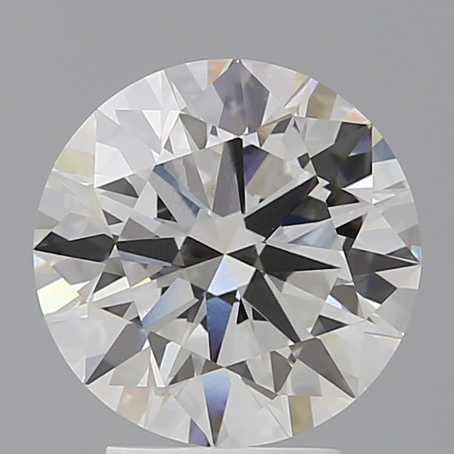 3.54 Carat Round Shaped, Ideal Cut, F Color, VVS2 Clarity, IGI Certified Lab Grown Diamond