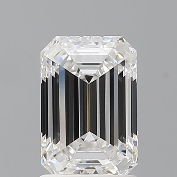 1.56 Carat Emerald Shaped, Ideal Cut, D Color, VVS2 Clarity, IGI Certified Lab Grown Diamond