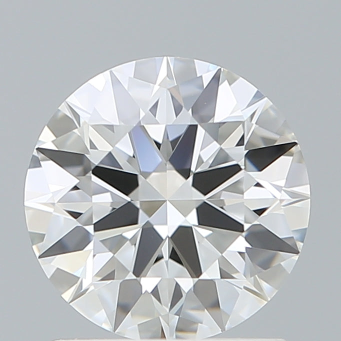 1.35 Carat Round Shaped, Ideal Cut, D Color, VVS2 Clarity, IGI Certified Lab Grown Diamond