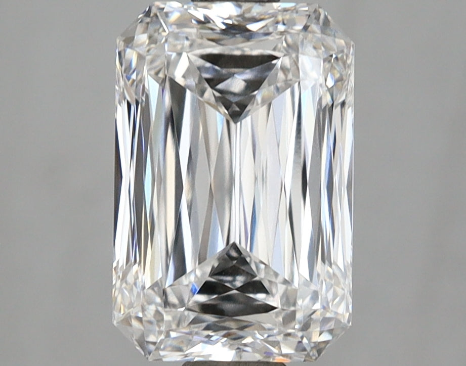 2.60 Carat Radiant Shaped, Ideal Cut, D Color, VVS1 Clarity, IGI Certified Lab Grown Diamond