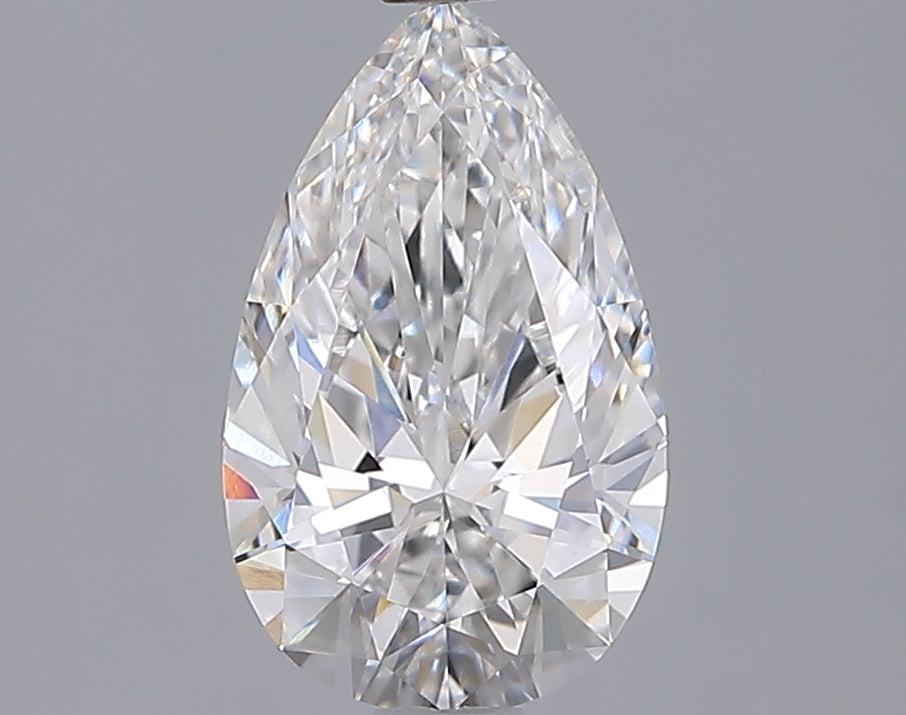 1.53 Carat Pear Shaped, Ideal Cut, E Color, VVS1 Clarity, IGI Certified Lab Grown Diamond