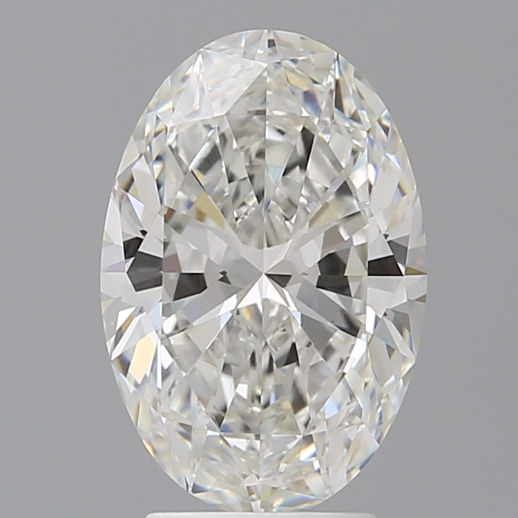 3.52 Carat Oval Shaped, Ideal Cut, F Color, VVS2 Clarity, IGI Certified Lab Grown Diamond
