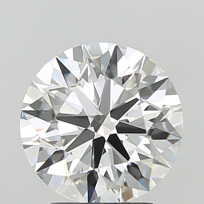 3.03 Carat Round Shaped, Ideal Cut, F Color, VVS2 Clarity, IGI Certified Lab Grown Diamond