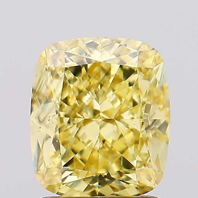 2.10 Carat Cushion Shaped, Ideal Cut, VS2 Clarity, IGI Certified Lab Grown Diamond
