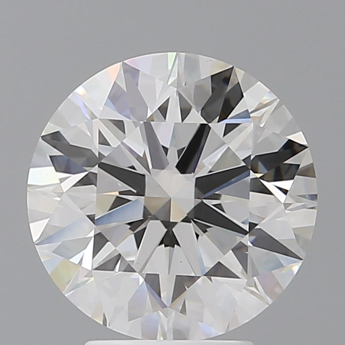4.05 Carat Round Shaped, Ideal Cut, F Color, VVS2 Clarity, IGI Certified Lab Grown Diamond