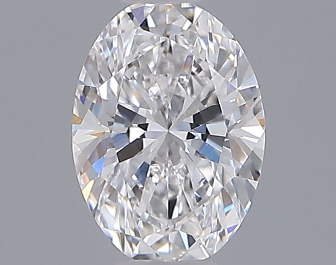 0.53 Carat Oval Shaped, Ideal Cut, D Color, VVS2 Clarity, IGI Certified Lab Grown Diamond