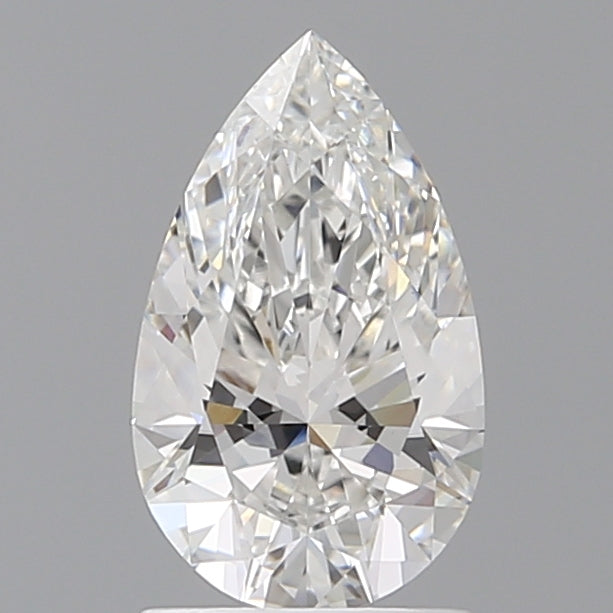 1.51 Carat Pear Shaped, Ideal Cut, E Color, VVS2 Clarity, IGI Certified Lab Grown Diamond