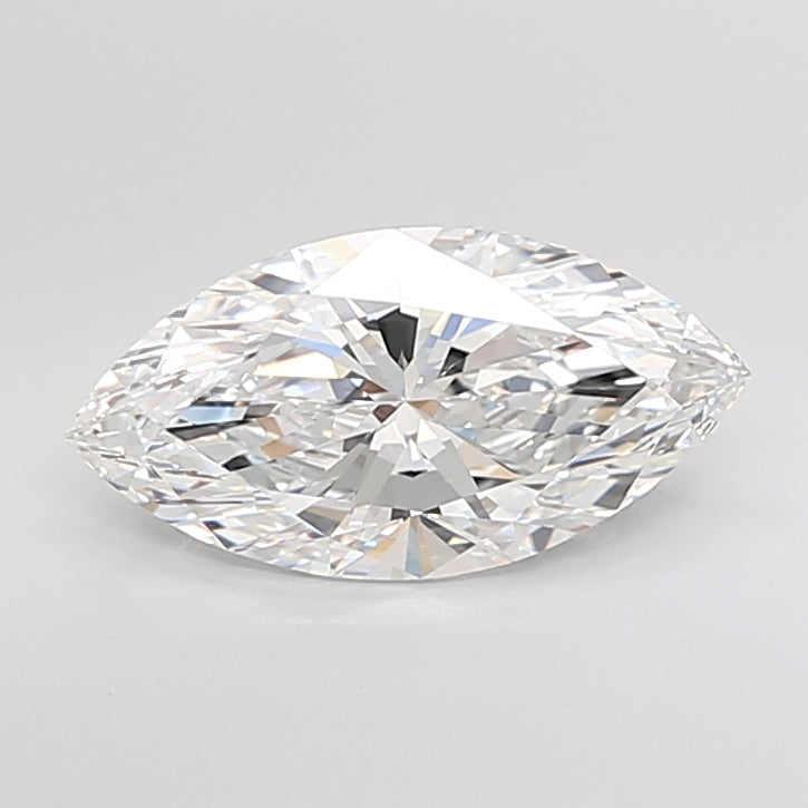 4.04 Carat Marquise Shaped, Ideal Cut, E Color, VVS2 Clarity, IGI Certified Lab Grown Diamond