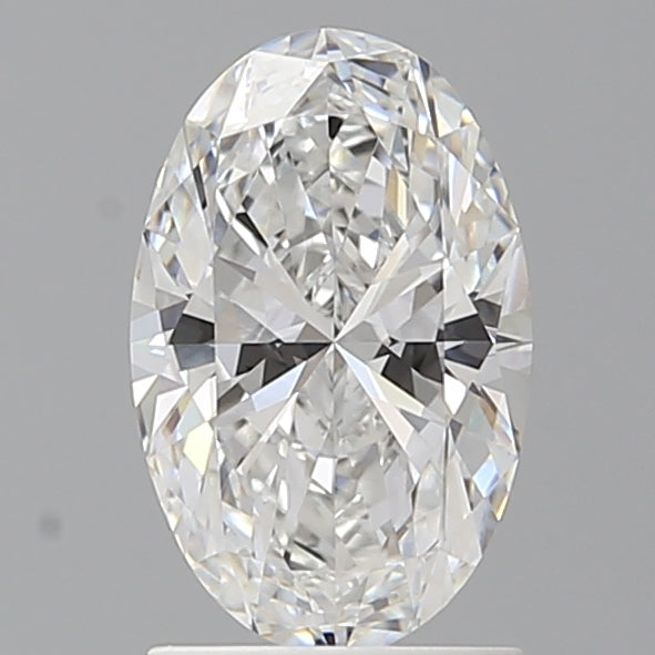 1.60 Carat Oval Shaped, Ideal Cut, E Color, VVS2 Clarity, IGI Certified Lab Grown Diamond
