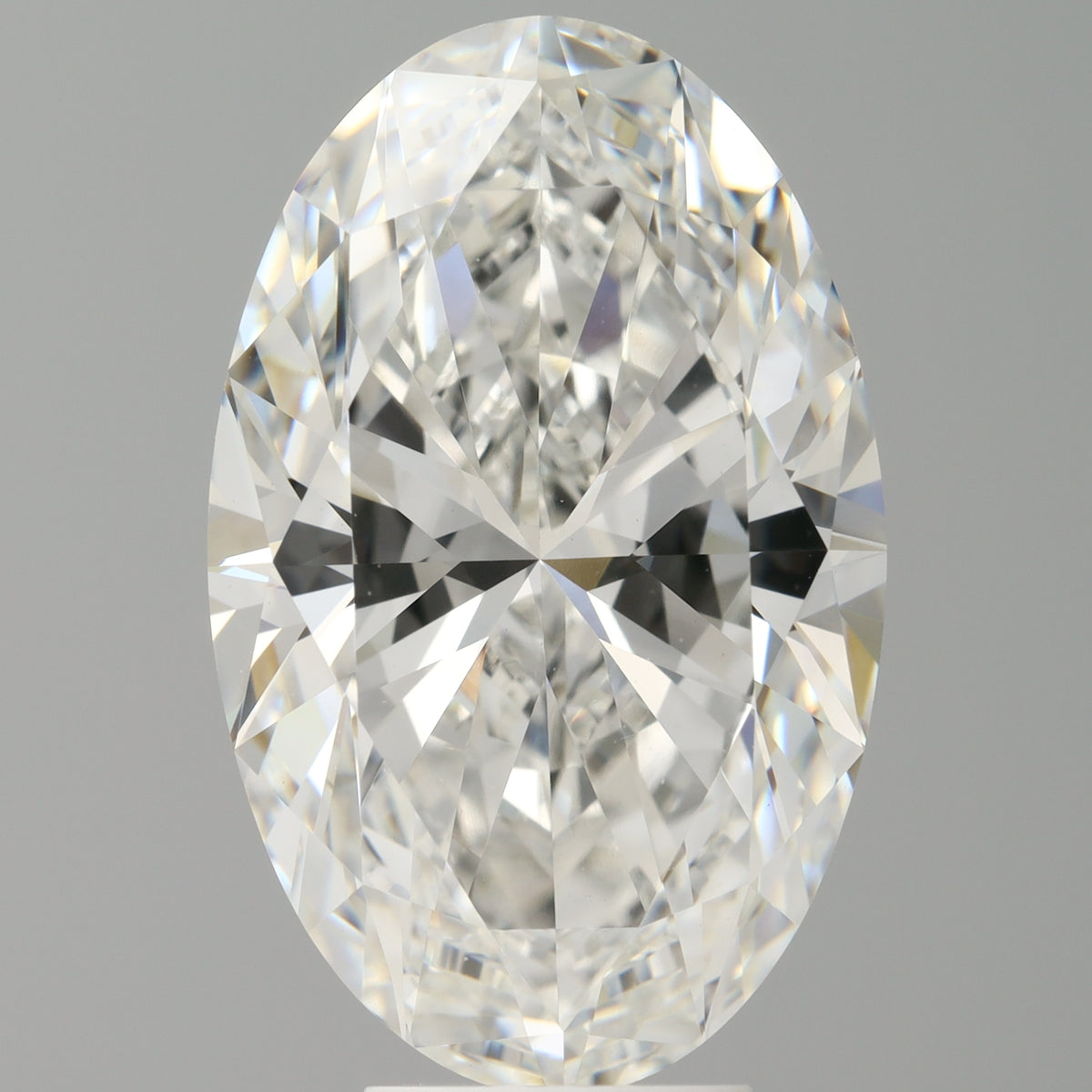 7.06 Carat Oval Shaped, Ideal Cut, F Color, VVS2 Clarity, IGI Certified Lab Grown Diamond