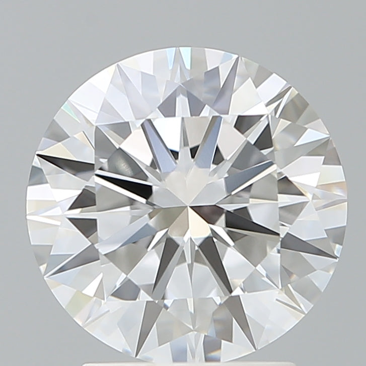 2.55 Carat Round Shaped, Excellent Cut, E Color, VVS2 Clarity, IGI Certified Lab Grown Diamond
