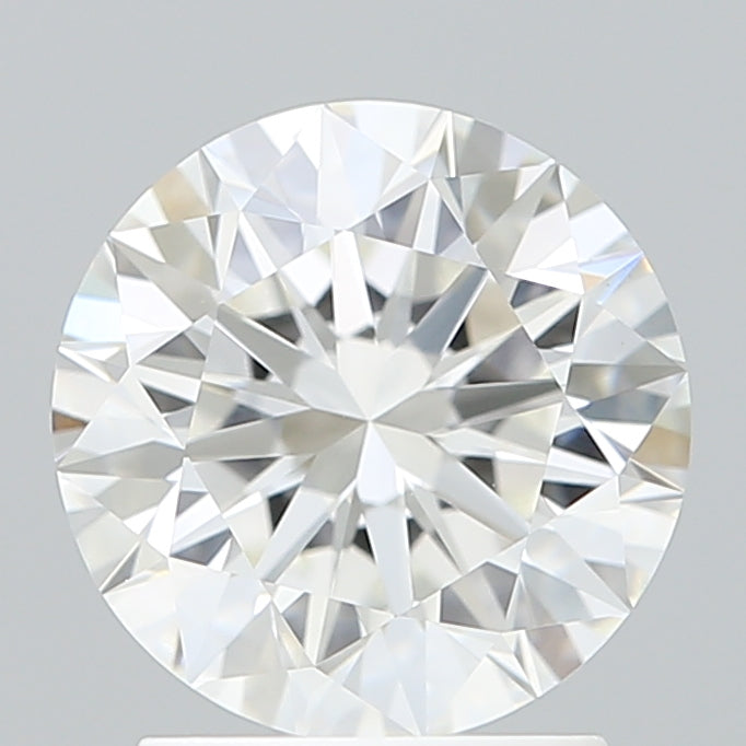 2.10 Carat Round Shaped, Ideal Cut, F Color, VVS2 Clarity, IGI Certified Lab Grown Diamond