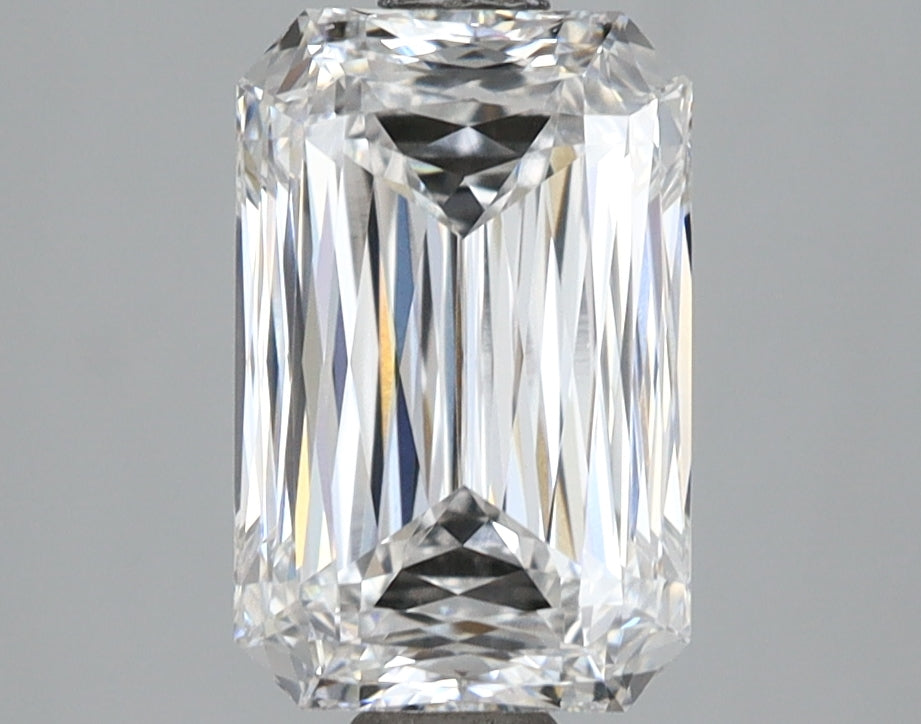 2.58 Carat Radiant Shaped, Ideal Cut, D Color, VVS1 Clarity, IGI Certified Lab Grown Diamond