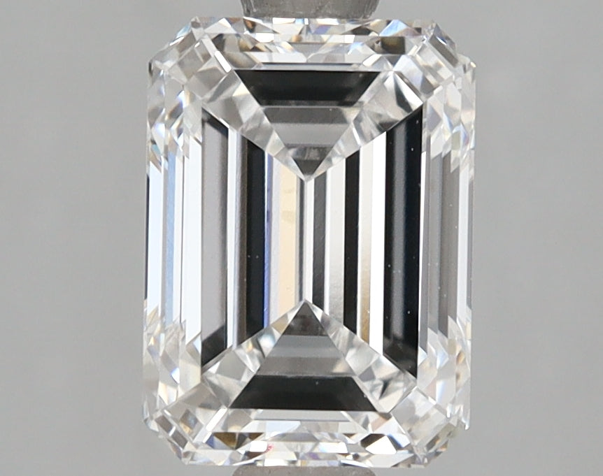 2.06 Carat Emerald Shaped, Ideal Cut, D Color, VVS1 Clarity, IGI Certified Lab Grown Diamond